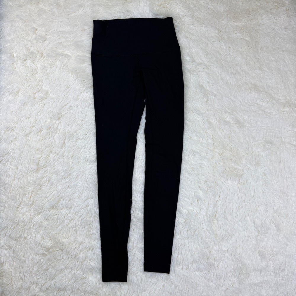 Lululemon Leggings Womens 8 Black High Rise Align Full Length Thicker